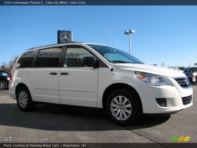 Calla Lilly White / Aero Grey 2009 Volkswagen Routan S