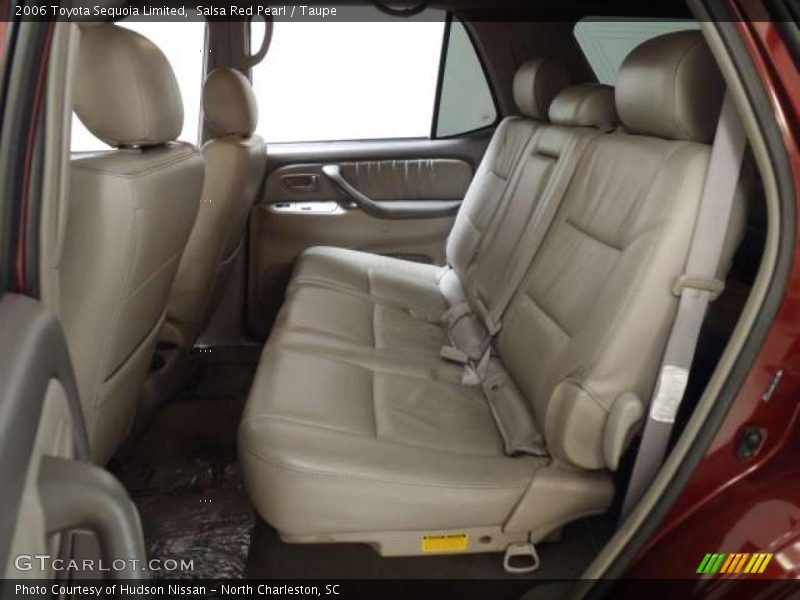 Salsa Red Pearl / Taupe 2006 Toyota Sequoia Limited