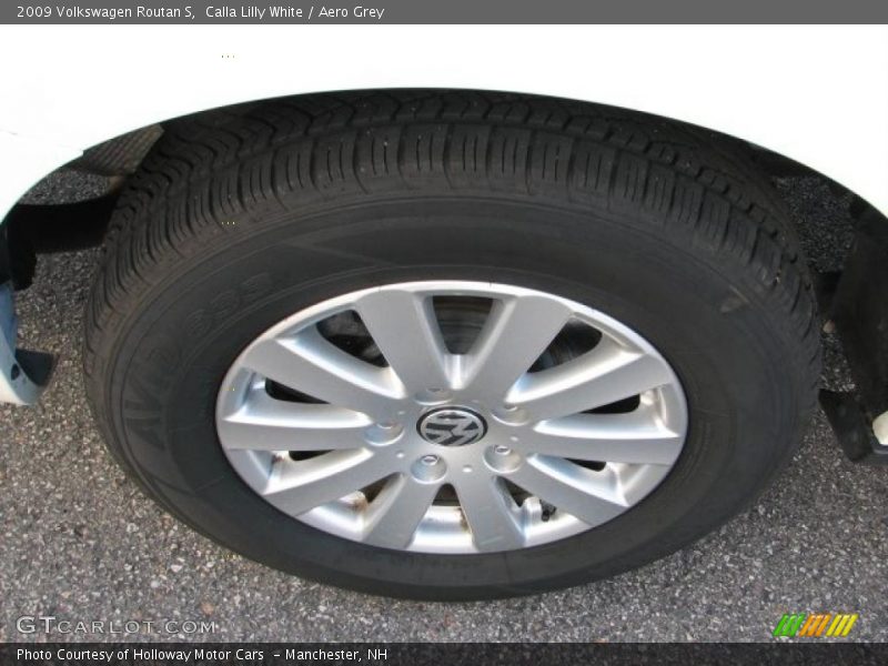 Calla Lilly White / Aero Grey 2009 Volkswagen Routan S