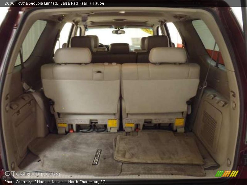 Salsa Red Pearl / Taupe 2006 Toyota Sequoia Limited