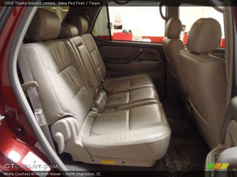 Salsa Red Pearl / Taupe 2006 Toyota Sequoia Limited