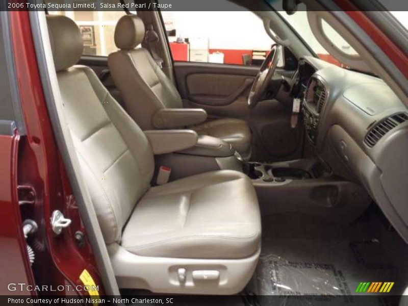 Salsa Red Pearl / Taupe 2006 Toyota Sequoia Limited