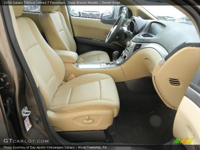 Deep Bronze Metallic / Desert Beige 2009 Subaru Tribeca Limited 7 Passenger