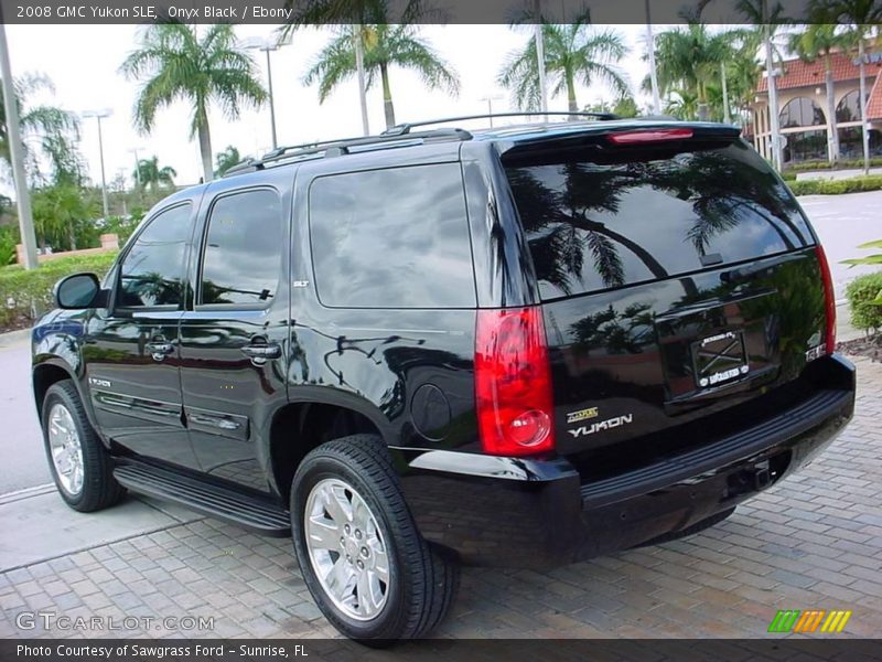 Onyx Black / Ebony 2008 GMC Yukon SLE