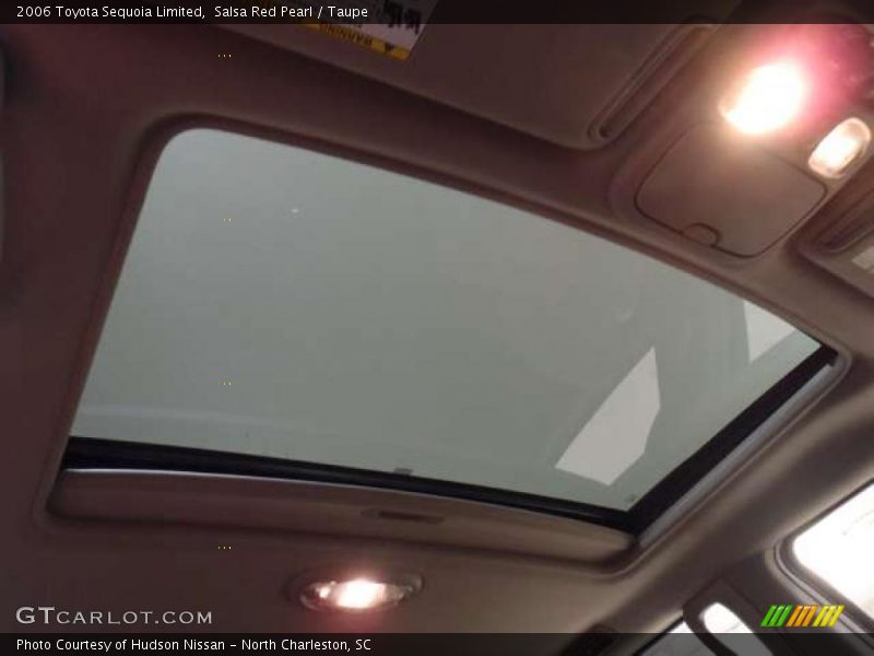 Salsa Red Pearl / Taupe 2006 Toyota Sequoia Limited
