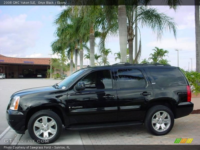 Onyx Black / Ebony 2008 GMC Yukon SLE