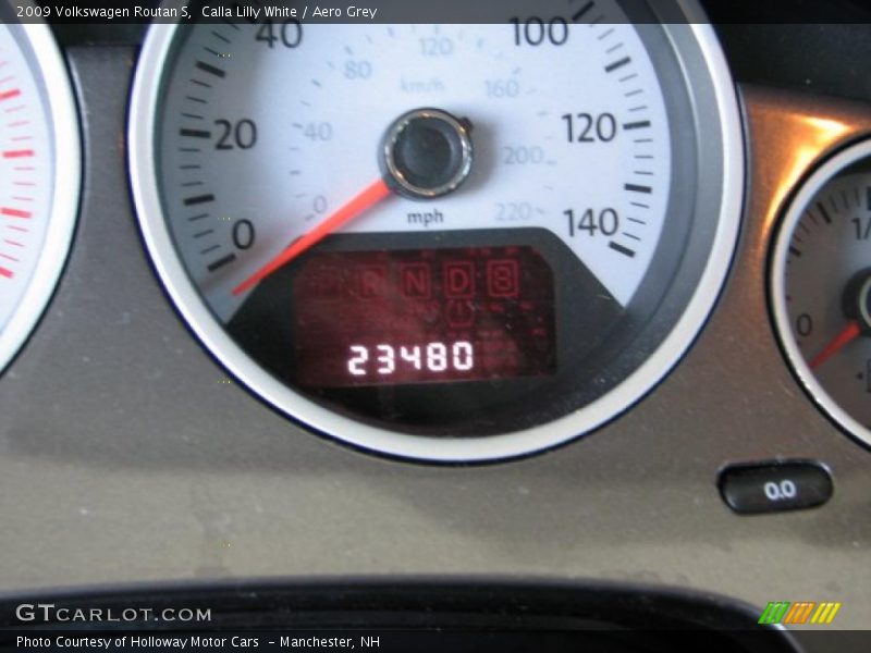 Calla Lilly White / Aero Grey 2009 Volkswagen Routan S