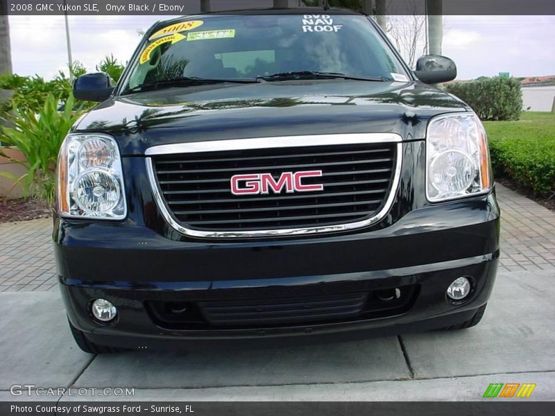 Onyx Black / Ebony 2008 GMC Yukon SLE
