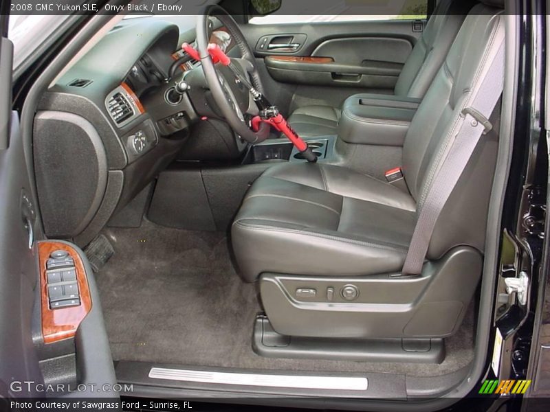 Onyx Black / Ebony 2008 GMC Yukon SLE