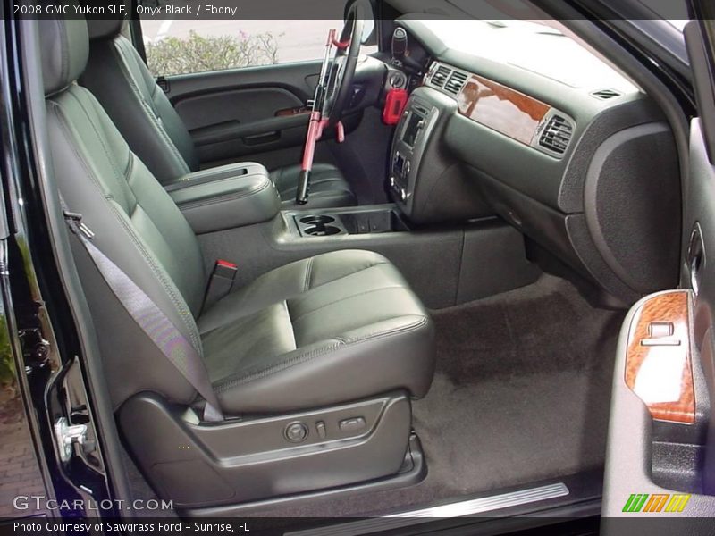 Onyx Black / Ebony 2008 GMC Yukon SLE