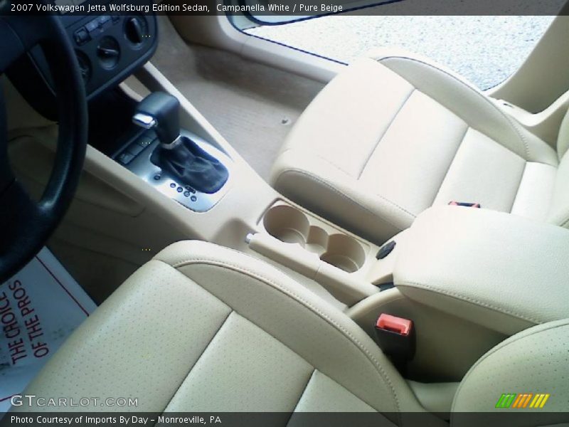 Campanella White / Pure Beige 2007 Volkswagen Jetta Wolfsburg Edition Sedan