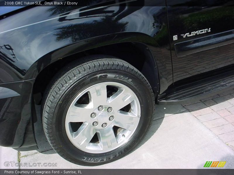 Onyx Black / Ebony 2008 GMC Yukon SLE