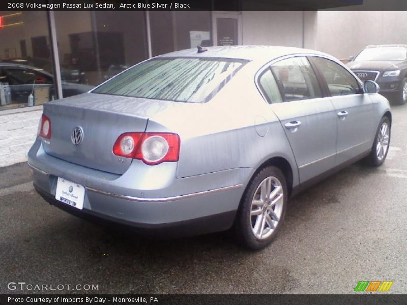 Arctic Blue Silver / Black 2008 Volkswagen Passat Lux Sedan