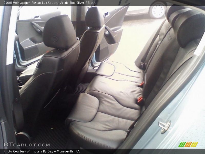 Arctic Blue Silver / Black 2008 Volkswagen Passat Lux Sedan