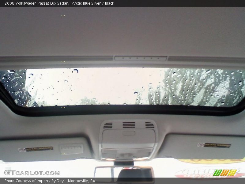 Arctic Blue Silver / Black 2008 Volkswagen Passat Lux Sedan