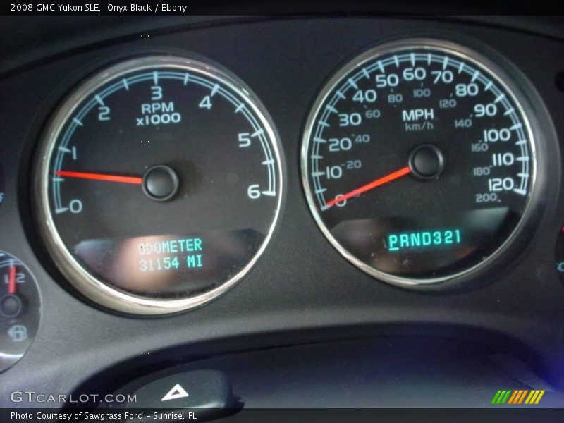 Onyx Black / Ebony 2008 GMC Yukon SLE