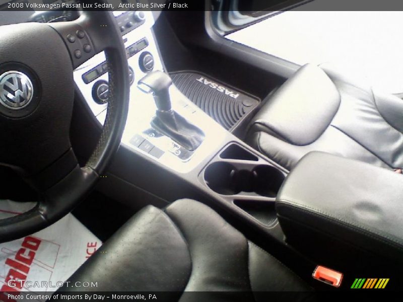 Arctic Blue Silver / Black 2008 Volkswagen Passat Lux Sedan