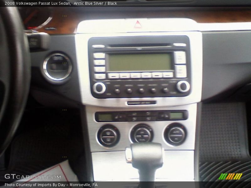 Arctic Blue Silver / Black 2008 Volkswagen Passat Lux Sedan