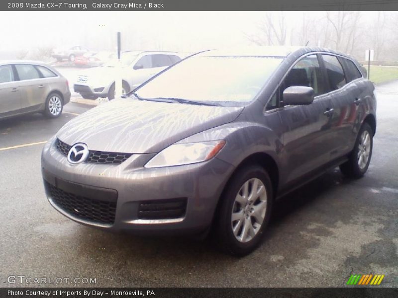 Galaxy Gray Mica / Black 2008 Mazda CX-7 Touring