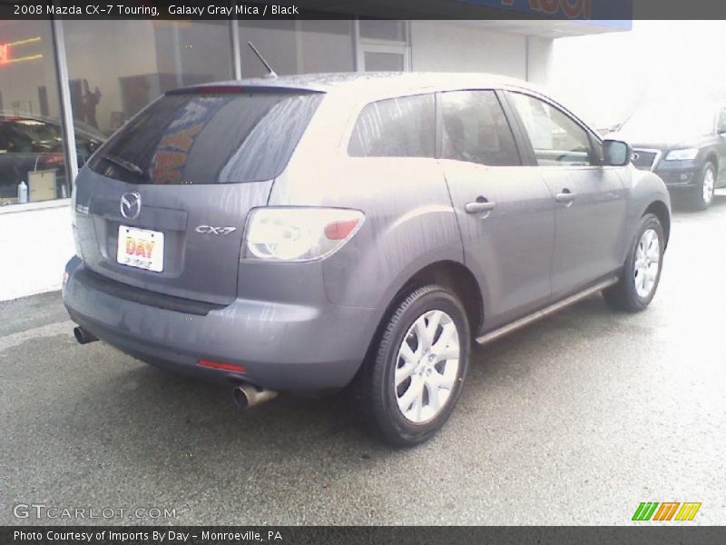 Galaxy Gray Mica / Black 2008 Mazda CX-7 Touring