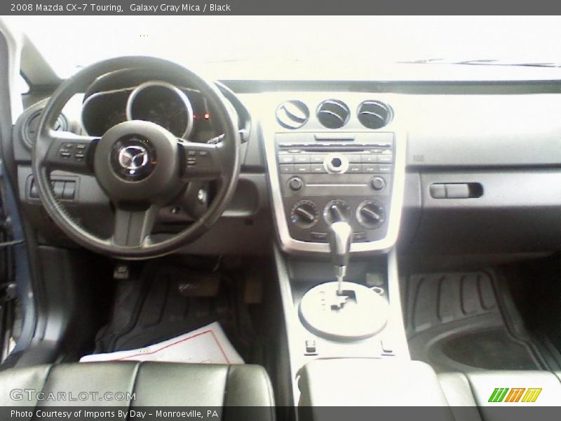 Galaxy Gray Mica / Black 2008 Mazda CX-7 Touring