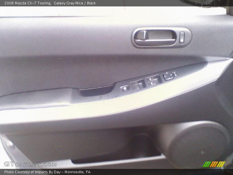 Galaxy Gray Mica / Black 2008 Mazda CX-7 Touring