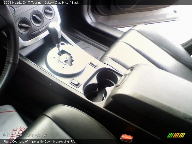 Galaxy Gray Mica / Black 2008 Mazda CX-7 Touring