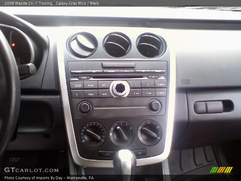 Galaxy Gray Mica / Black 2008 Mazda CX-7 Touring