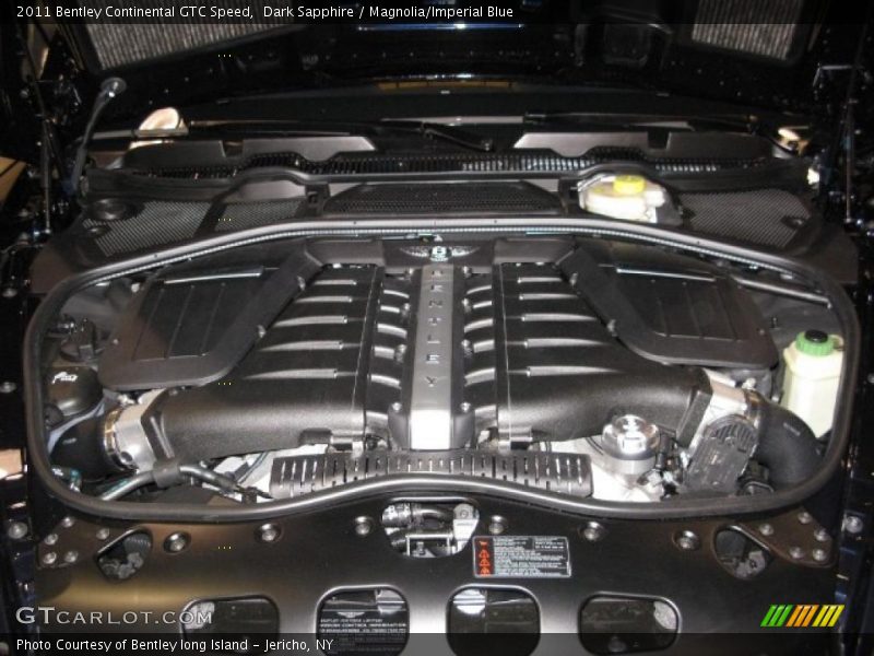  2011 Continental GTC Speed Engine - 6.0 Liter Twin-Turbocharged DOHC 48-Valve VVT W12