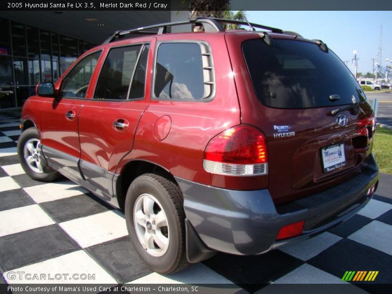  2005 Santa Fe LX 3.5 Merlot Dark Red