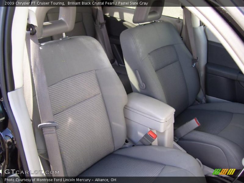 Brilliant Black Crystal Pearl / Pastel Slate Gray 2009 Chrysler PT Cruiser Touring