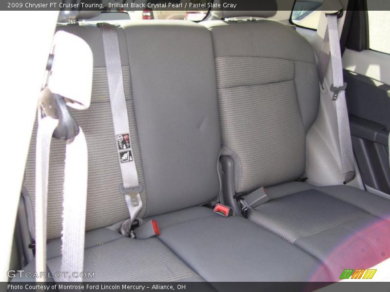Brilliant Black Crystal Pearl / Pastel Slate Gray 2009 Chrysler PT Cruiser Touring