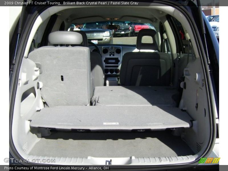 Brilliant Black Crystal Pearl / Pastel Slate Gray 2009 Chrysler PT Cruiser Touring