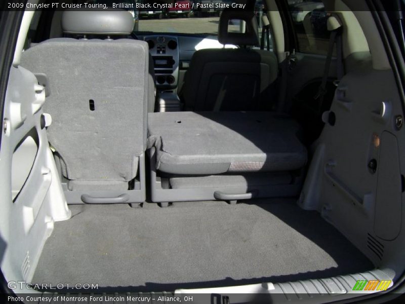 Brilliant Black Crystal Pearl / Pastel Slate Gray 2009 Chrysler PT Cruiser Touring