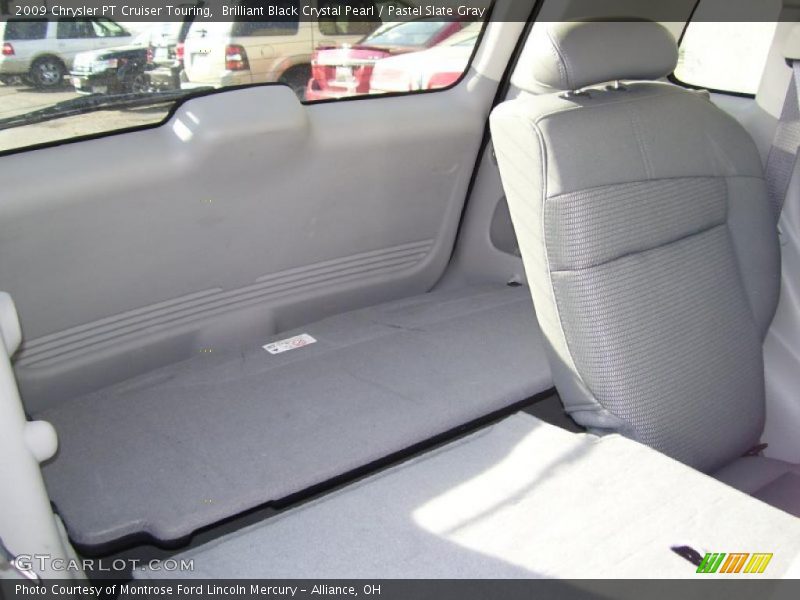 Brilliant Black Crystal Pearl / Pastel Slate Gray 2009 Chrysler PT Cruiser Touring