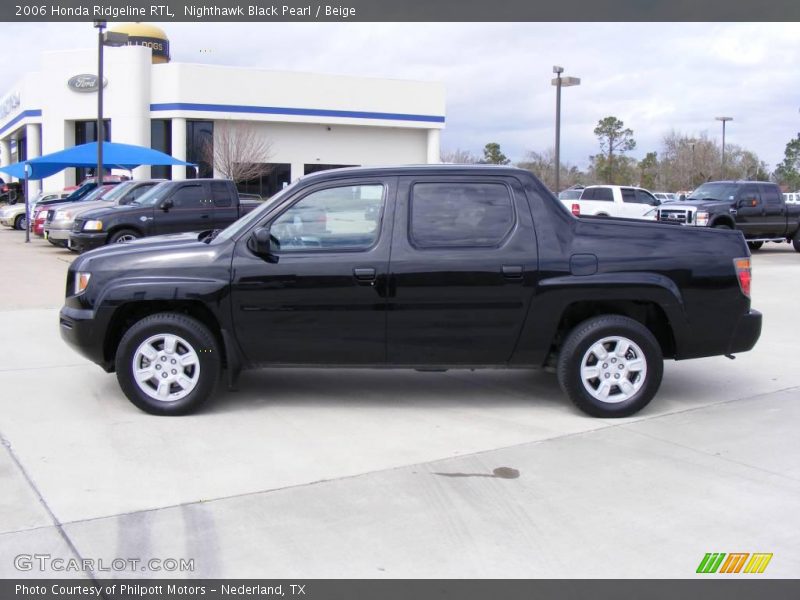 Nighthawk Black Pearl / Beige 2006 Honda Ridgeline RTL