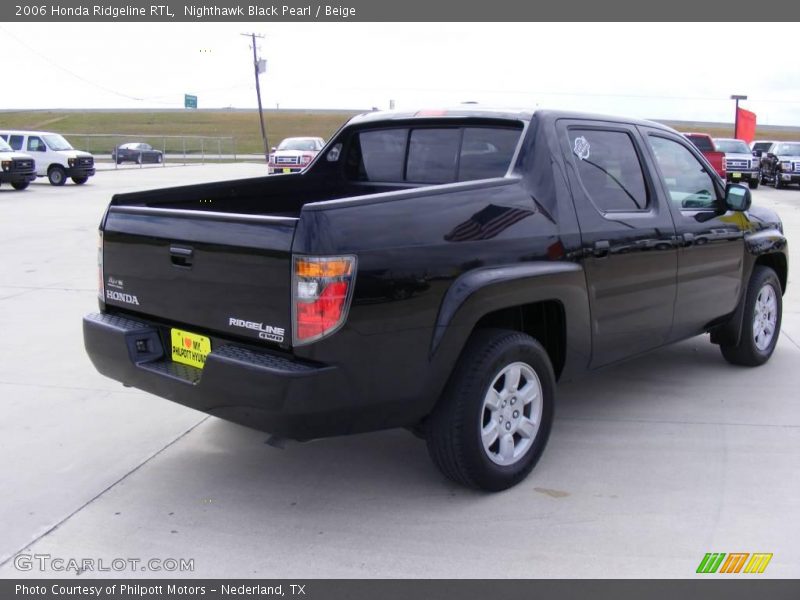 Nighthawk Black Pearl / Beige 2006 Honda Ridgeline RTL