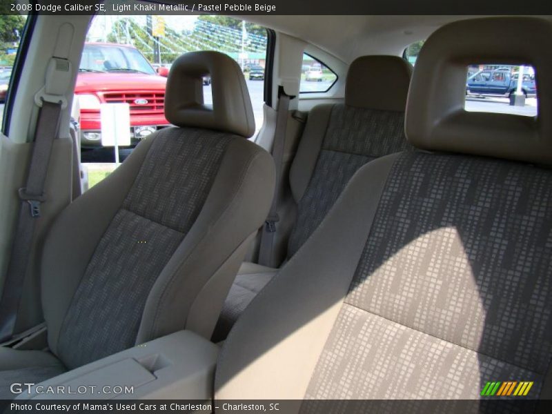 Light Khaki Metallic / Pastel Pebble Beige 2008 Dodge Caliber SE