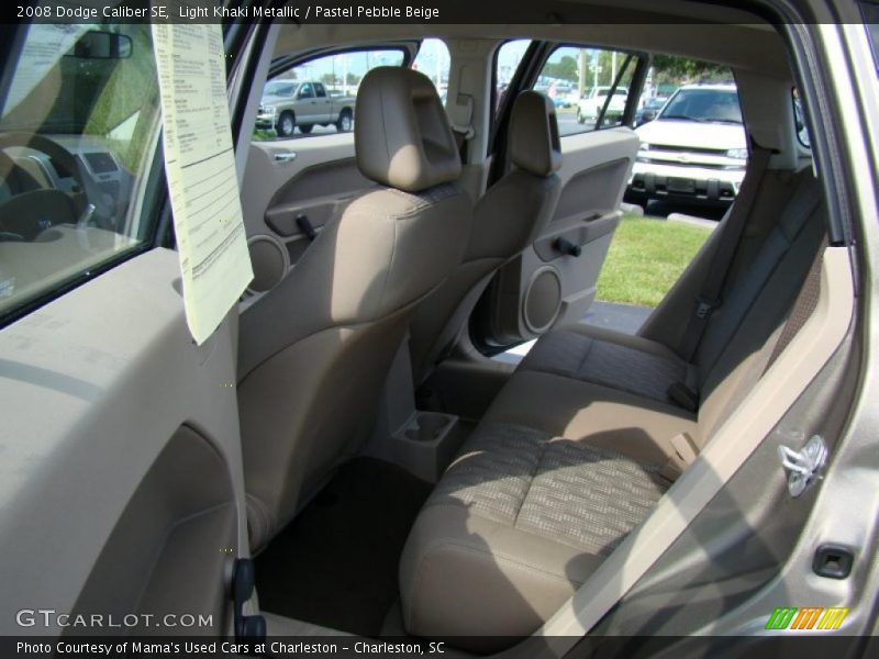 Light Khaki Metallic / Pastel Pebble Beige 2008 Dodge Caliber SE