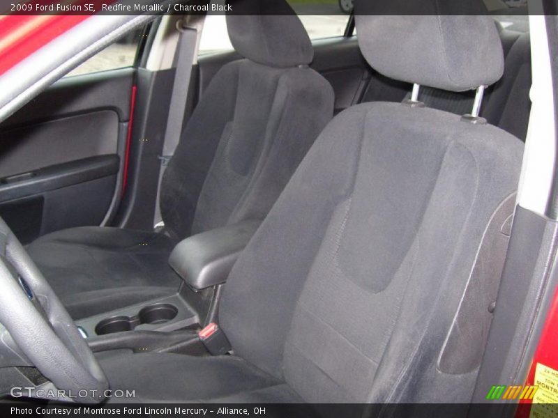 Redfire Metallic / Charcoal Black 2009 Ford Fusion SE