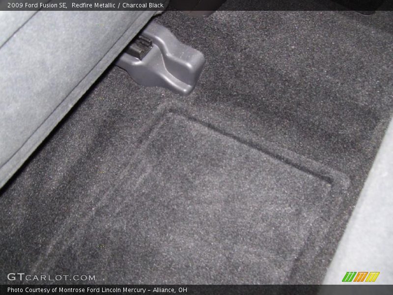 Redfire Metallic / Charcoal Black 2009 Ford Fusion SE