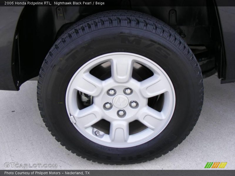 Nighthawk Black Pearl / Beige 2006 Honda Ridgeline RTL