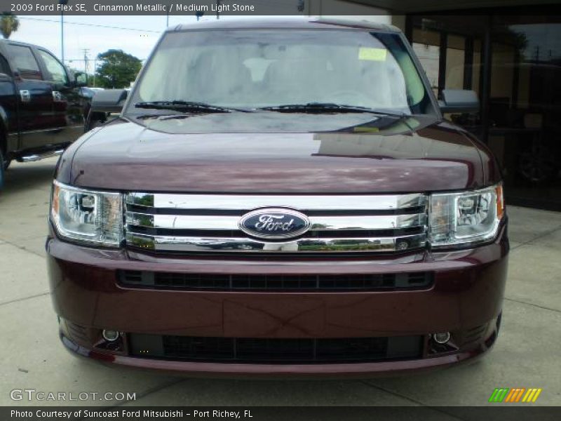 Cinnamon Metallic / Medium Light Stone 2009 Ford Flex SE