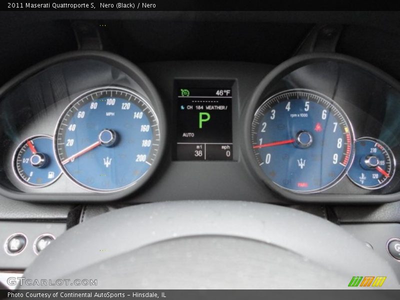  2011 Quattroporte S S Gauges