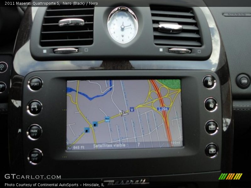 Navigation of 2011 Quattroporte S