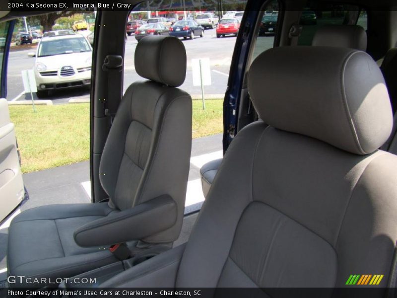 Imperial Blue / Gray 2004 Kia Sedona EX