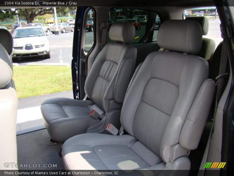 Imperial Blue / Gray 2004 Kia Sedona EX