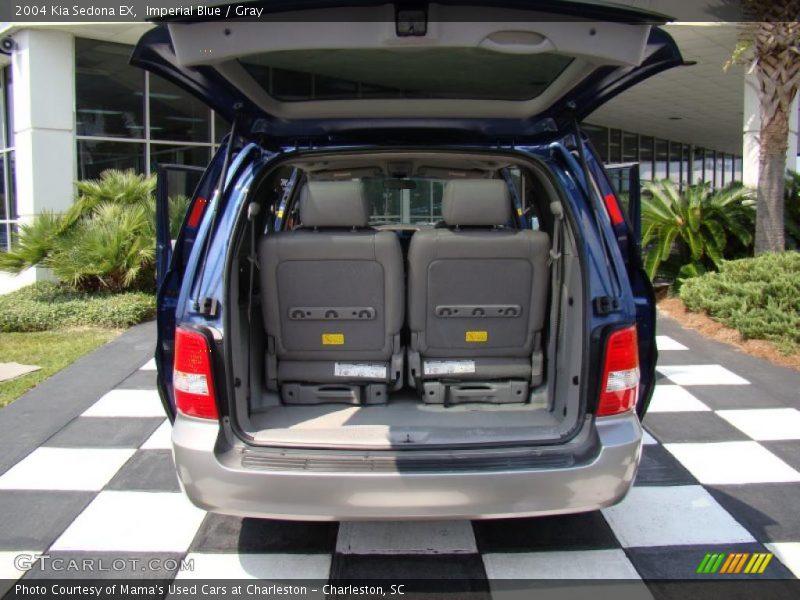 Imperial Blue / Gray 2004 Kia Sedona EX