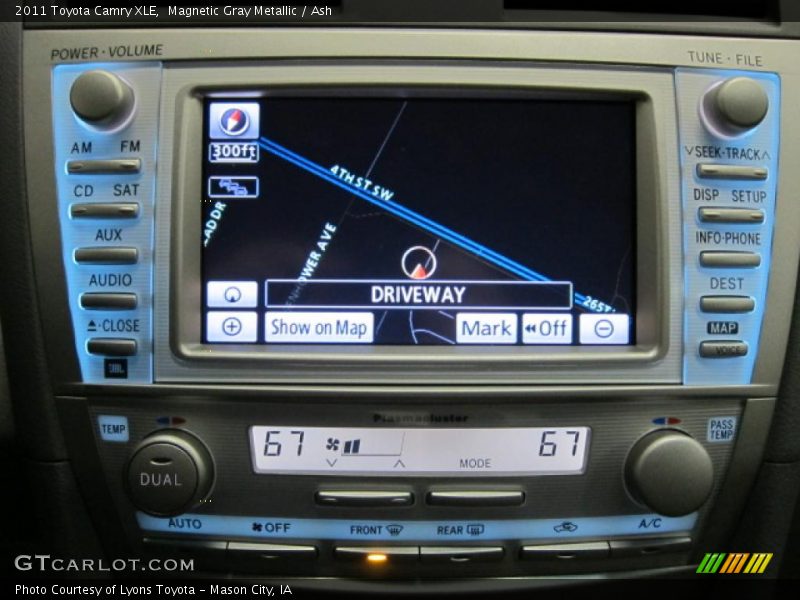 Magnetic Gray Metallic / Ash 2011 Toyota Camry XLE