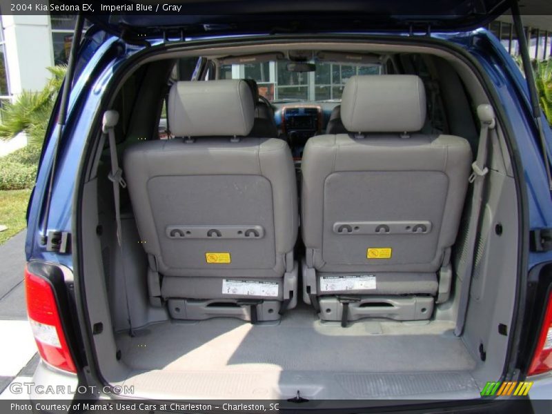 Imperial Blue / Gray 2004 Kia Sedona EX